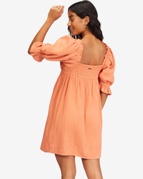 billabong, Perfect Paradise Babydoll Dress, TERRACOTTA (tca) PERFECT PARADISE ABJWD00466