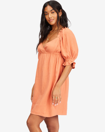 1 Perfect Paradise Babydoll Dress Pink ABJWD00466 Billabong
