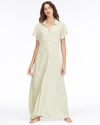 billabong, Garden Party Robe chemise longue, AGAVE (aga) GARDEN PARTY ABJWD00469