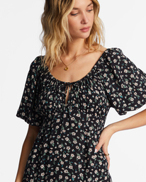 3 True Romance Midi Dress Black ABJWD00478 Billabong