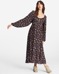 2 Better Days - Midikleid für Frauen Schwarz ABJWD00509 Billabong