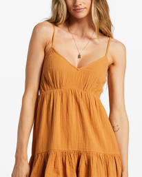 3 Wave After Wave Mini Dress Brown ABJWD00528 Billabong