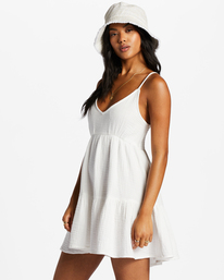 1 Wave After Wave Mini Dress White ABJWD00528 Billabong