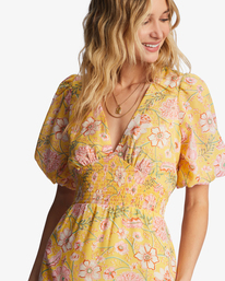 4 Spellbound Maxi Dress Yellow ABJWD00533 Billabong