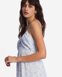 4 Slip Away Midi Slip Dress Purple ABJWD00545 Billabong