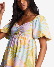 3 Be Mine Babydoll Dress White ABJWD00556 Billabong