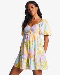 1 Be Mine Babydoll Dress White ABJWD00556 Billabong
