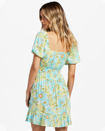 2 Something Pretty - Vestido Mini para Mujer Azul ABJWD00572 Billabong
