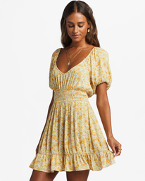 3 Something Pretty - Mini-jurk voor Dames Multicolor ABJWD00572 Billabong