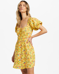 4 Dare To Bare - Mini Dress for Women Yellow ABJWD00576 Billabong