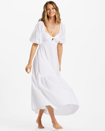 3 Paradise Cove Maxi Dress White ABJWD00579 Billabong