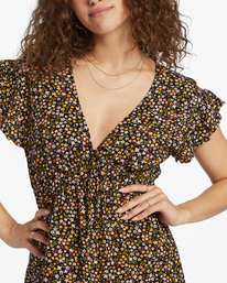 3 Picnic Date - Robe midi pour Femme Noir ABJWD00593 Billabong