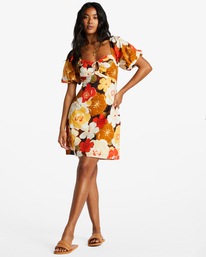 2 Shine Bright - Robe courte pour Femme Multicouleurs ABJWD00610 Billabong