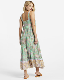 3 La Mer Midi Dress Green ABJWD00631 Billabong