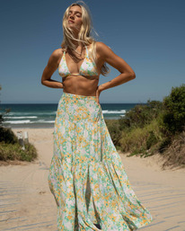 0 Soft Rave Skirt Green ABJWK00142 Billabong