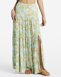 4 Soft Rave Skirt Green ABJWK00142 Billabong