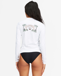 2 Core Loose Fit Long Sleeve Rashguard White ABJWR00168 Billabong
