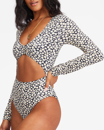 4 Pretty Daze Long Sleeve Swimsuit Black ABJWR00207 Billabong