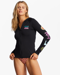 0 A/DIV UPF 50 Long Sleeve Hooded Rashguard  ABJWR00226 Billabong