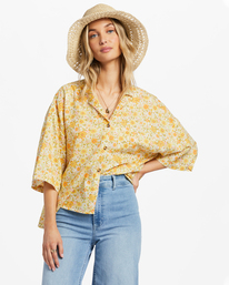 2 All Good - Camicia a maniche corte da Donna  ABJWT00179 Billabong