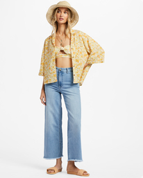 3 All Good - Camicia a maniche corte da Donna  ABJWT00179 Billabong