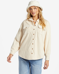 So Stoked Cord - Long Sleeve Top for Women  ABJWT00232