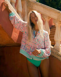 0 Bohemian Dream Long Sleeve Blouse Multicolor ABJWT00266 Billabong