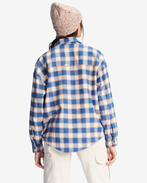 billabong, Easy Breezy Chemise manches longues, INDIGO LOVE (bng0) Easy Breezy - Long Sleeve Shirt for Women ABJWT00334