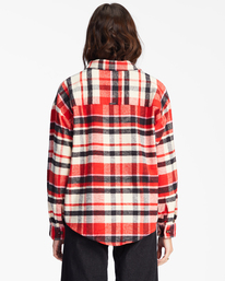 billabong, Easy Breezy Chemise manches longues, RED MAGIC (rqc0) Easy Breezy - Long Sleeve Shirt for Women ABJWT00334