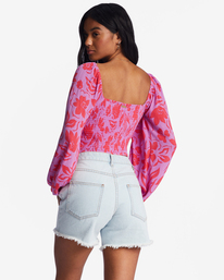 3 On Your Mind - Crop Top for Women Purple ABJWT00385 Billabong