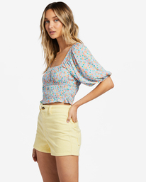 3 Keep Dreaming Crop Top Blue ABJWT00412 Billabong
