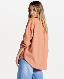 billabong, Right On Chemise manches longues pour Femme, ROSE DAWN (roa) Right On - Long Sleeve Shirt for Women ABJWT00413