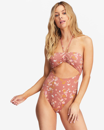 1 Whisper To Me - One-Piece Swimsuit for Women Brown ABJX100195 Billabong