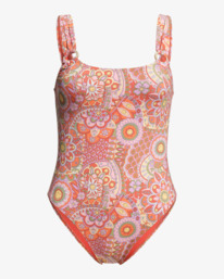 4 Billabong x Smiley Good Times - Maillot de bain une pièce pour Femme Multicouleurs ABJX100207 Billabong