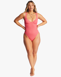 1 Summer High - Maillot de bain une pièce pour Femme Rose ABJX100211 Billabong