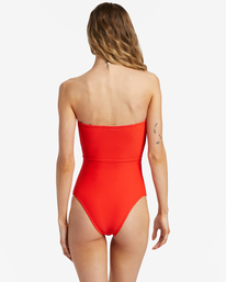 3 Tanlines One-Piece Swimsuit Red ABJX100229 Billabong