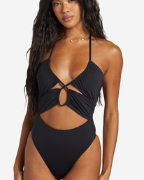 4 Sol Searcher One-Piece Swimsuit Black ABJX100240 Billabong
