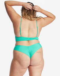 8 Sol Searcher V-Neck Cami Bikini Top Green ABJX300131 Billabong