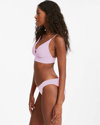 1 Sol Searcher V-Neck Cami Bikini Top Pink ABJX300131 Billabong