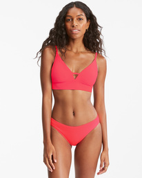 billabong, Sol Searcher V-Neck Cami Bikini Top, CORAL DREAM (mld0) SOL SEARCHER V NECK CAMI ABJX300131