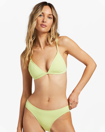 3 Sol Searcher Ceci Triangle Bikini Top Green ABJX300134 Billabong