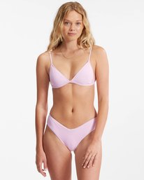 0 Sol Searcher Ceci Triangle Bikini Top Pink ABJX300134 Billabong