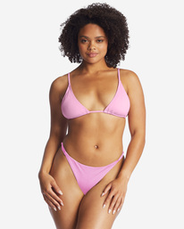 2 Sol Searcher Slide Tall Triangle Bikini Top Orange ABJX300409 Billabong