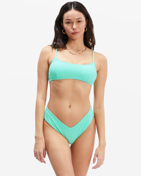 billabong, So Dazed Avery Mini Crop Bikini Top, SPEARMINT (spe) SO DAZED AVERY MINI CROP ABJX300447