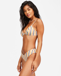 4 Postcards From Paradise Charlie Fixed Triangle Bikini Top Multicolor ABJX300460 Billabong