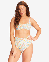 3 Ditsy Dreamin DD Bralette Bikini Top Multicolor ABJX300534 Billabong