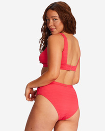 6 Chasing Tides Elliot Tank Bikini Top Red ABJX300563 Billabong