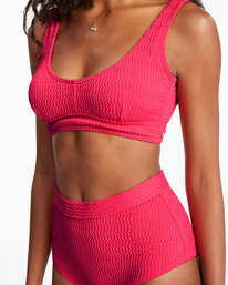 4 Chasing Tides Elliot Tank Bikini Top Red ABJX300563 Billabong