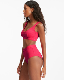 1 Chasing Tides Elliot Tank Bikini Top Red ABJX300563 Billabong