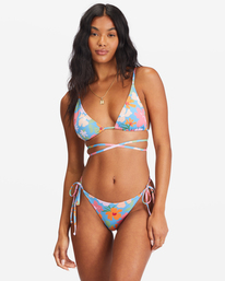 0 Summer Field Slide Tall Triangle Bikini Top  ABJX300588 Billabong
